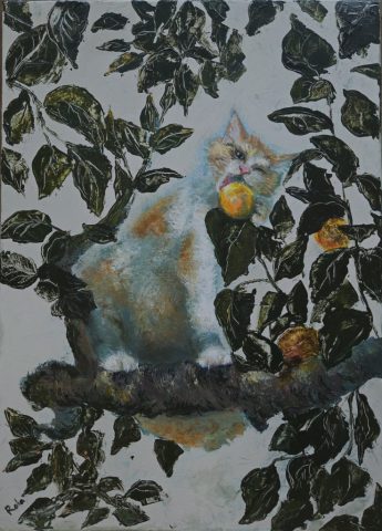 ANETA NAZAREWICZ-ROLA, akryl na płótnie, wym. 70x100cm, kontakt - nazarewicz.anetaa@gmail.com