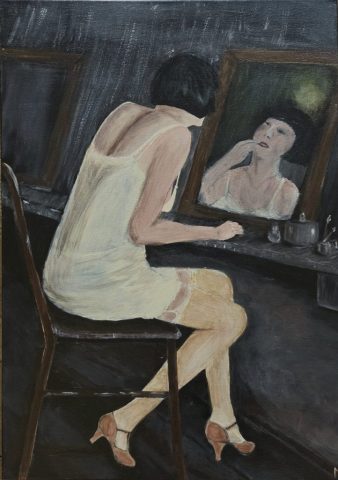 MARTA PARTYKA, aryl na płótnie, wym. 50x70 cm, kontakt martapartyka990@gmail.com