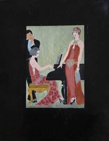 MARTA PARTYKA, aryl na płótnie, wym. 40x50 cm, kontakt martapartyka990@gmail.com